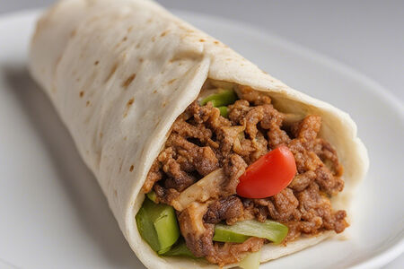Шаурма из красного куриного мяса