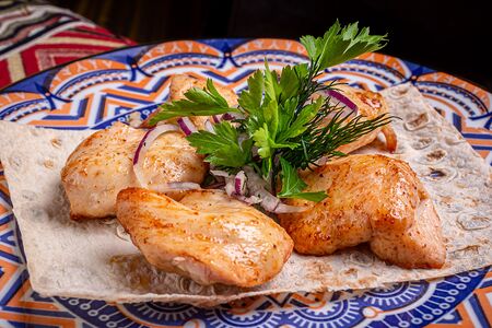 Шашлык из куриного бедра