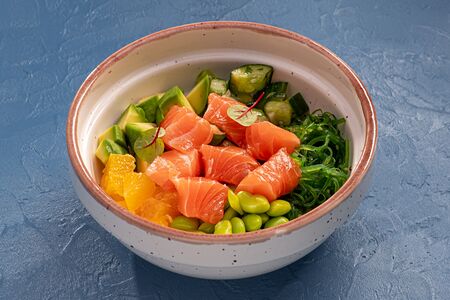 Поке с лососем