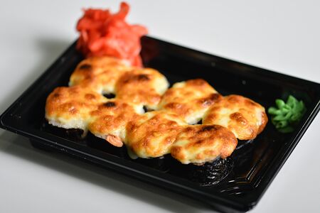 С мясом краба