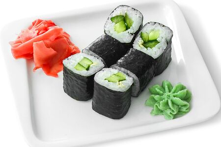 Миниролл с огурцом