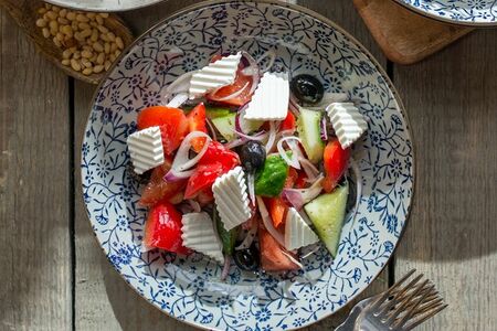 Легкий овощной салат