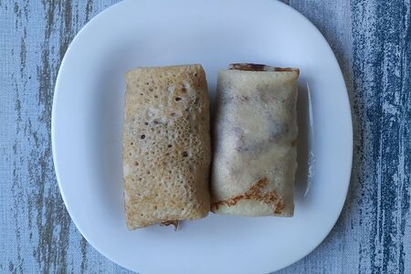 Блины с мясом