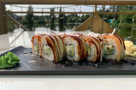 Ролл Саки Унаги