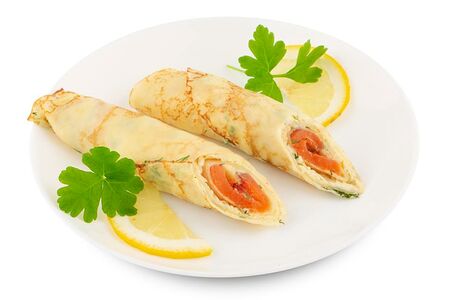 Блинчик с форелью