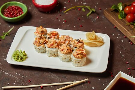 Яки шиитаке острый ролл