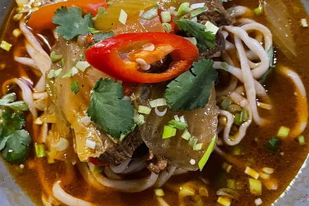 Лагман из говядины