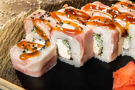 Ролл Наруто с беконом