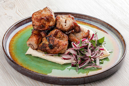 Шашлык из cвинoй шеи