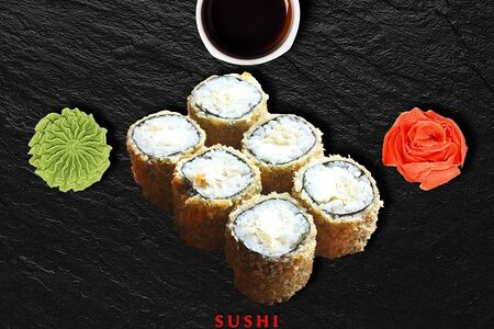 Маки омлет и сыр агеру