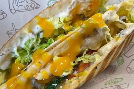 Кесадилья с креветками