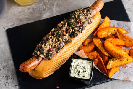 Хот-дог Грибной