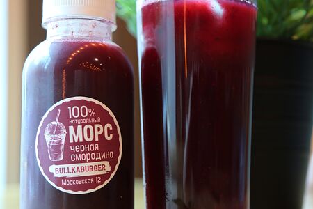Морс Клюквенный собственного приготовления