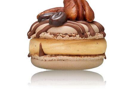 Wow-макарон Пекан-кофе & Карамель