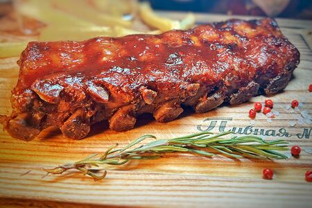 Свиные ребра BBQ