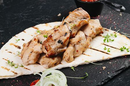 Шашлык из куриного филе