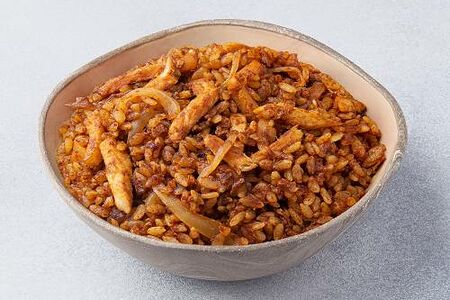 Рис с цыплёнком в китайском соусе L