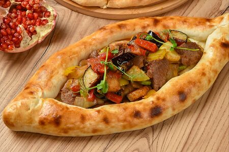 Хачапури с овощами