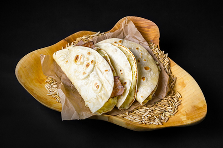 Кыстыбый с картофелем