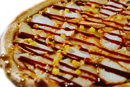 Пицца Курица с ананасом