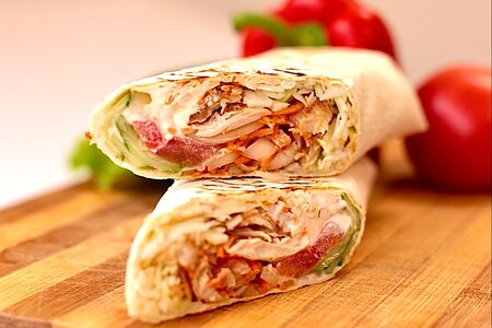 Шаурма большая острая