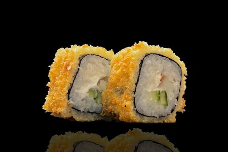 Темпура с копченым кальмаром