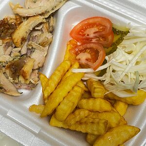 Сытная тарелка