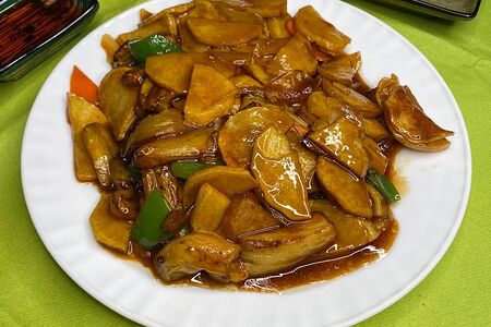 Тушеный баклажан, картофель, перец №701