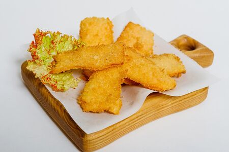 Лосось в кляре