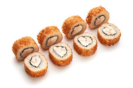 Жареный с курицей