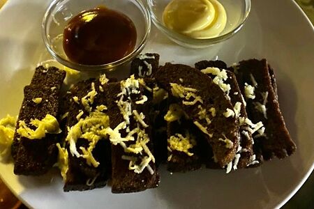 Чесночные гренки