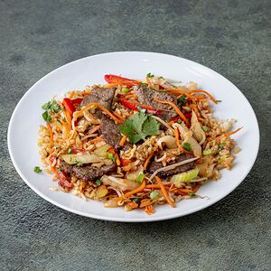 Рис с говядиной