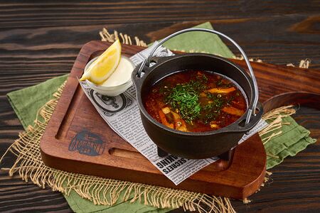 Солянка мясная