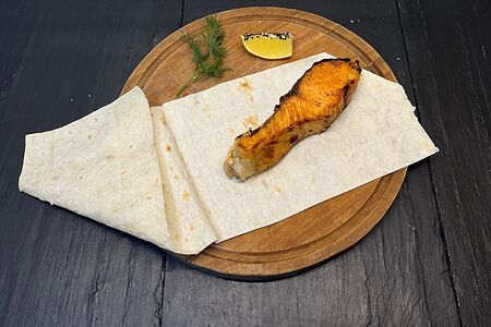 Сёмга на углях