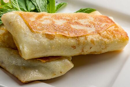 Блины с красной икрой