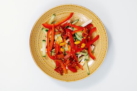 С курицей и кунжутным маслом