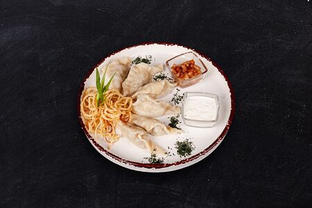 Вареники с говядиной