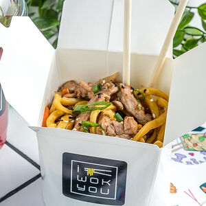 Вок с уткой