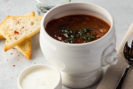 Солянка по-деревенски