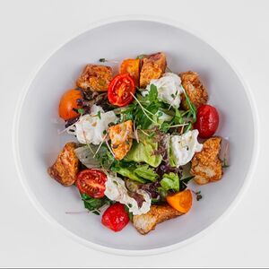 Страчателла с баклажанами