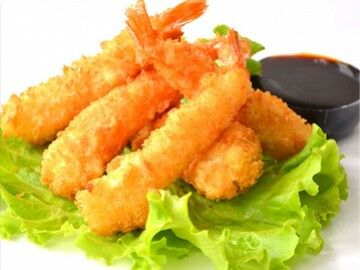 Креветки в темпуре