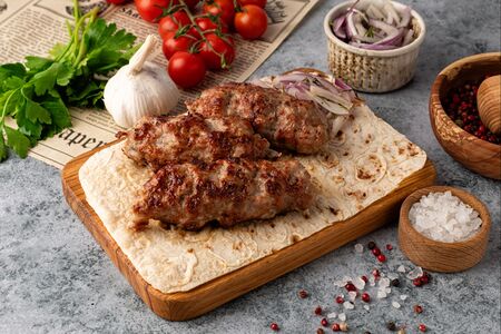 Люля-кебаб из баранины