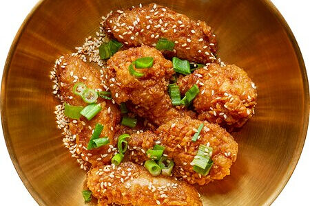 Крылья в медовом соусе