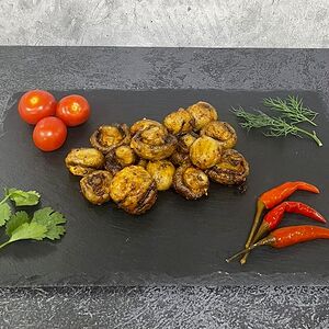 Грибы на углях