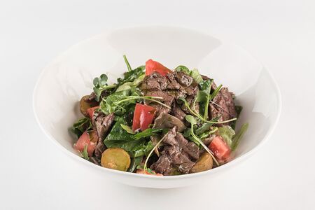 С мраморной говядиной