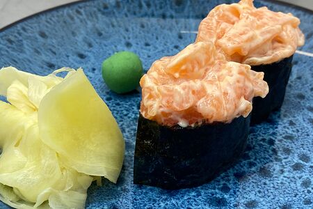 Гункан лосось