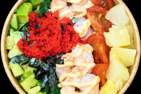 Креветки на рисе S