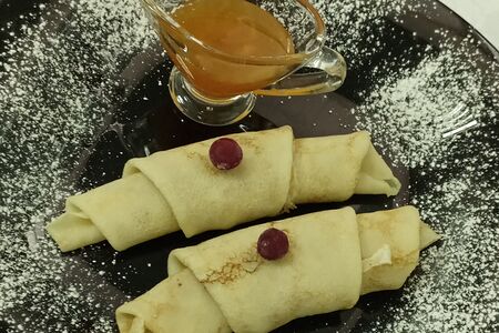 Блинчики с медом