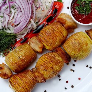 Картошка с салом