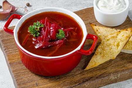 Борщ с говядиной